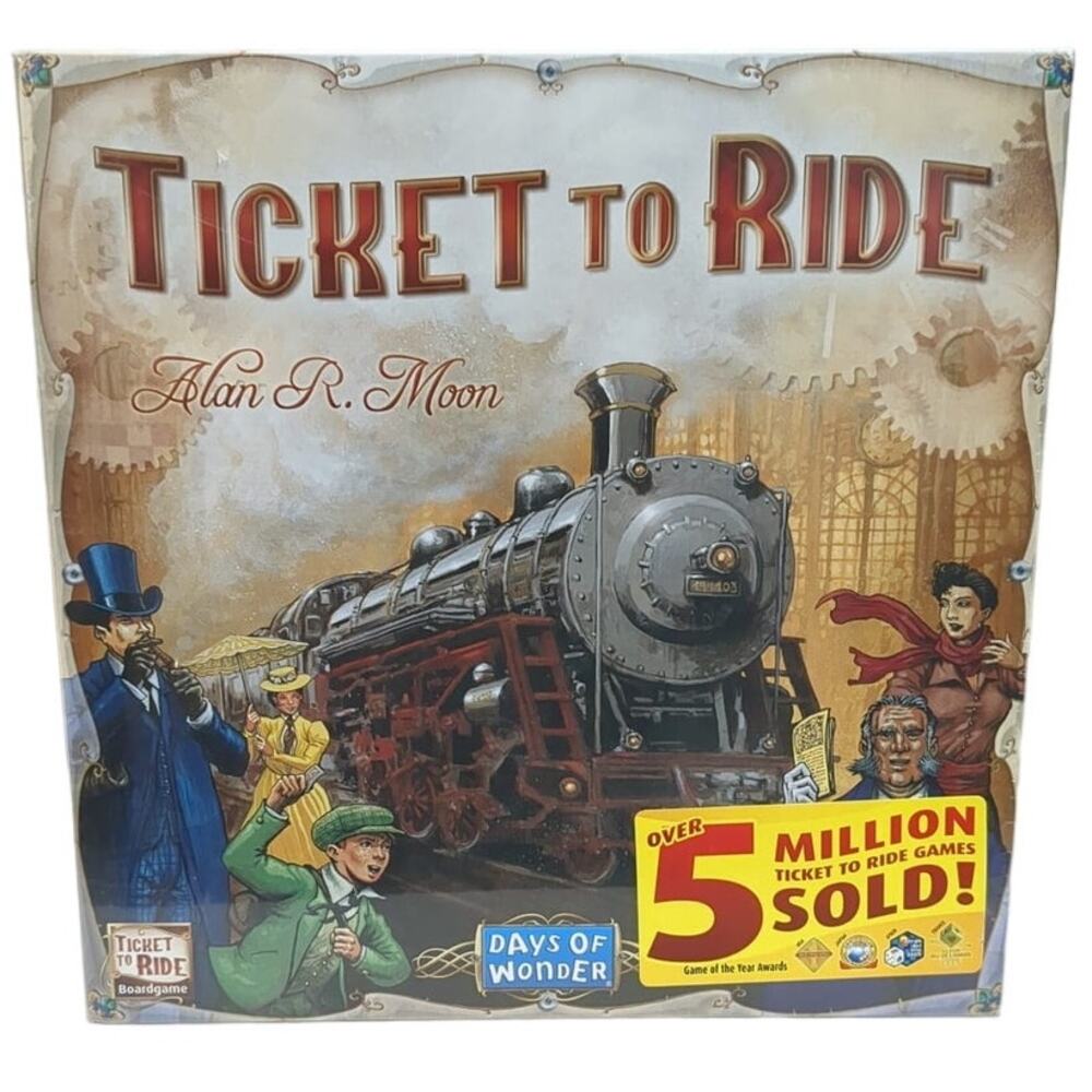Ticket to Ride United States of America Map | 2 to 5 Players-NIB-M15